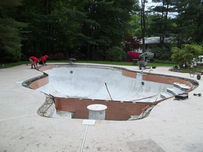 concrete pool refurbishment